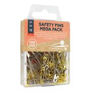 SEW Assorted Safety Pins 100pc